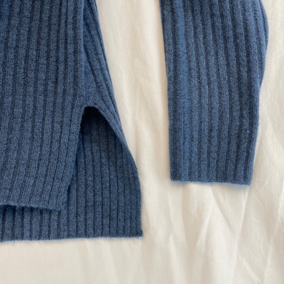 Echo Verde Long Sleeve Turtleneck Sweater Blue Women’s Size Medium NEW - Picture 6 of 10